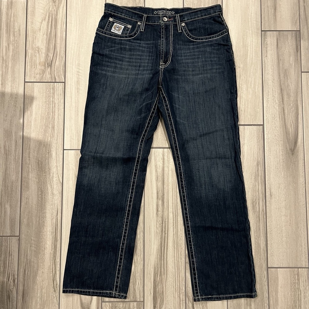 Cinch Men's Straight Jeans - Dark Denim